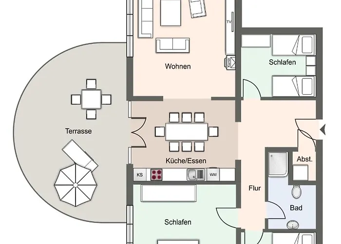 Appartamento Appelsnuut Eg Sankt Peter-Ording